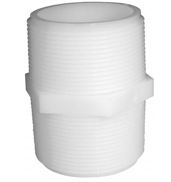 Green Leaf Nylon 3/8 in. D X 3/8 in. D Nipple 1 pk