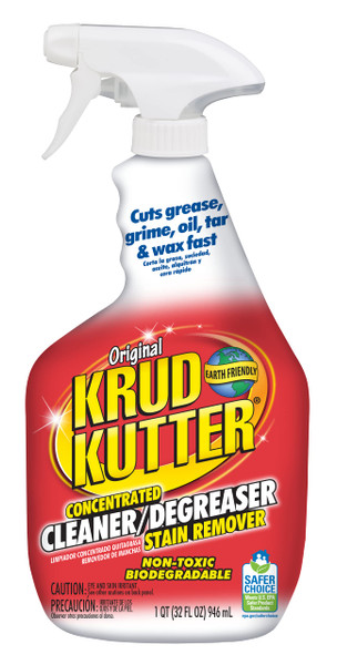 Krud Kutter KK326 Original Concentrated Cleaner/Degreaser, 32 oz Krud Kutter KK326 Original Concentrated Cleaner/Degreaser, 32 oz