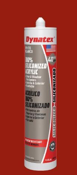 100% SILICONIZED ACRYLIC 100% SILICONIZED ACRYLIC
