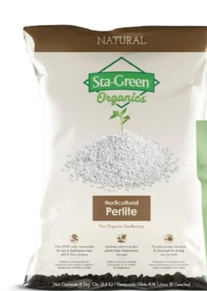 Sta-Green 8-Quart Organic Perlite Improves Soil Structure