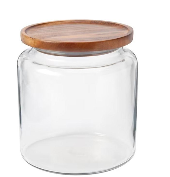 allen + roth 3-quart Glass Bpa-free Reusable Kitchen Canister