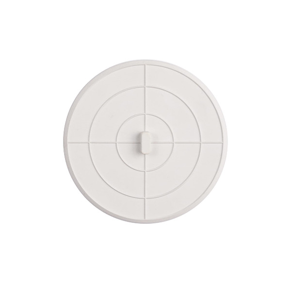 Kenney Large Shower Drain Cover, White Kenney Large Shower Drain Cover, White