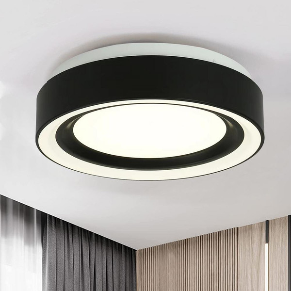 Cedar Hill 13 in. Round Dimmable LED Flush Mount Ceiling Light 3000K/4000K/5000K CCT Cedar Hill 13 in. Round Dimmable LED Flush Mount Ceiling Light 3000K/4000K/5000K CCT