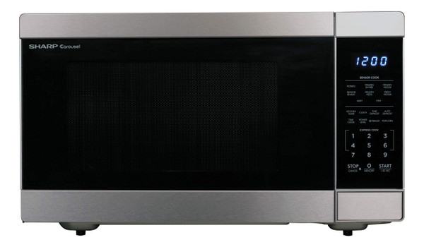 SHARP ZSMC1662DS Countertop 1100 Watt Microwave Oven, cu. ft, Stainless Steel, 1.6 CuFt, Stainless SHARP ZSMC1662DS Countertop 1100 Watt Microwave Oven, cu. ft, Stainless Steel, 1.6 CuFt, Stainless