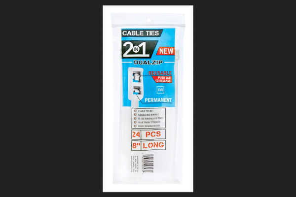 Cable Ties8"Dualzip