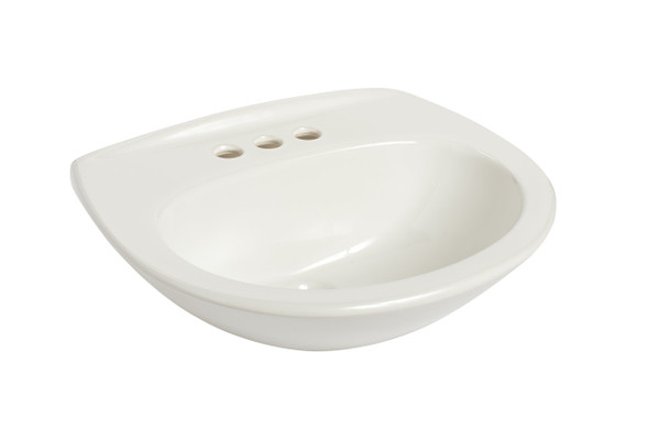Mansfield Plumbing Products TV206140 WHT Lav Ped Basin