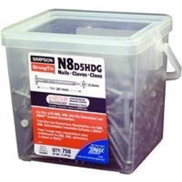 Simpson Strong-Tie Hdg Nails 1-1/2" L 10 Ga Galvanized Simpson Strong-Tie Hdg Nails 1-1/2" L 10 Ga Galvanized