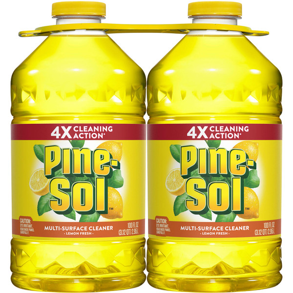 Pine-Sol Multi-Surface Disinfectant, Lemon Scent (2 pk., 100 oz.) Pine-Sol Multi-Surface Disinfectant, Lemon Scent (2 pk., 100 oz.)