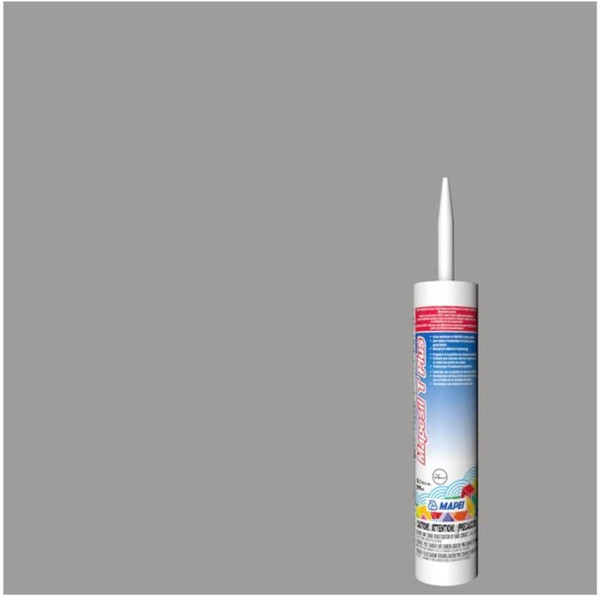 Mapei Mapesil T Plus 104 Timberwolf Silicone Sealant 10.1 oz Mapei Mapesil T Plus 104 Timberwolf Silicone Sealant 10.1 oz