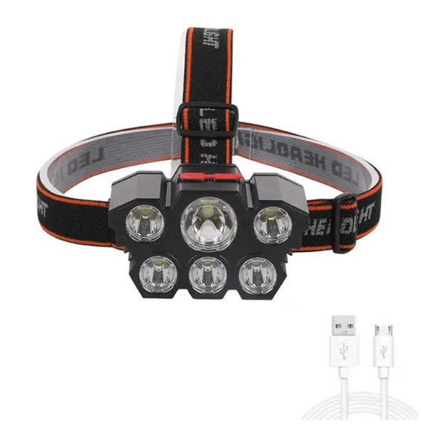 11 LED Headlamp Strong Light Head Lamp USB Rechargeable Headlight Built-in 18650 Battery Fishing Flashlight Outdoor Lantern 11 LED Headlamp Strong Light Head Lamp USB Rechargeable Headlight Built-in 18650 Battery Fishing Flashlight Outdoor Lantern