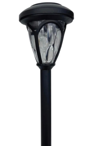 Decorative Crystal Rechargeable Solar Garden Stake Light
