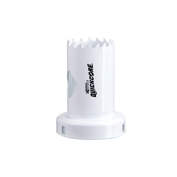 Disston E0100205 Blu-MOL QUICKCORE Xtreme Bi-Metal Hole Saw, 1" Clamshell Size, 1-3/8"