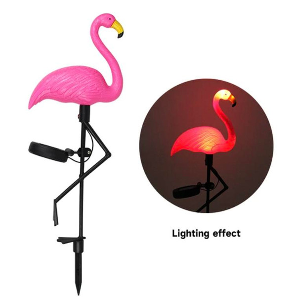 Solar Flamingo Light LED Outdoor Courtyard Lamp Garden Light Waterproof Stake Light Pathway Decor Solar Patio Ground Lantern Solar Flamingo Light LED Outdoor Courtyard Lamp Garden Light Waterproof Stake Light Pathway Decor Solar Patio Ground Lantern