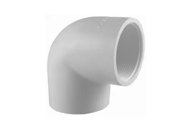 Charlotte Pipe 33905 1/2 Inch PVC 90 Degree Female Elbow Slip By Female Charlotte Pipe 33905 1/2 Inch PVC 90 Degree Female Elbow Slip By Female