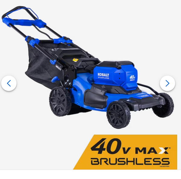 Kobalt Gen4 40-volt 20-in Cordless Push Lawn Mower 6 Ah (1-Battery and Charger Included) Kobalt Gen4 40-volt 20-in Cordless Push Lawn Mower 6 Ah (1-Battery and Charger Included)