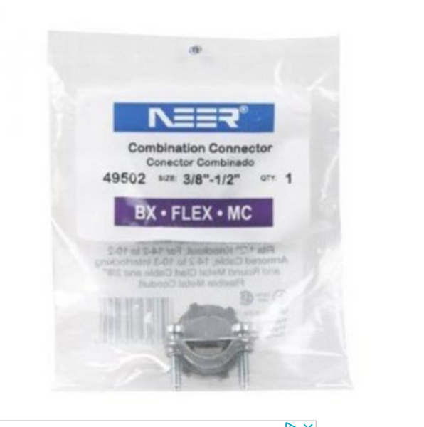 Sigma Engineered Solutions ProConnex 3/8 In. Die-Cast Zinc Combination