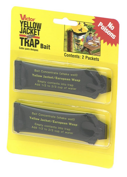 Victor M385 Yellow Jacket Trap Replacement Bait, 2/ Pack