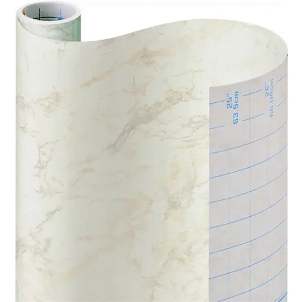 Con-Tact 09F-C9823-12 Contact 18 Inch By 9 Foot Beige Marble