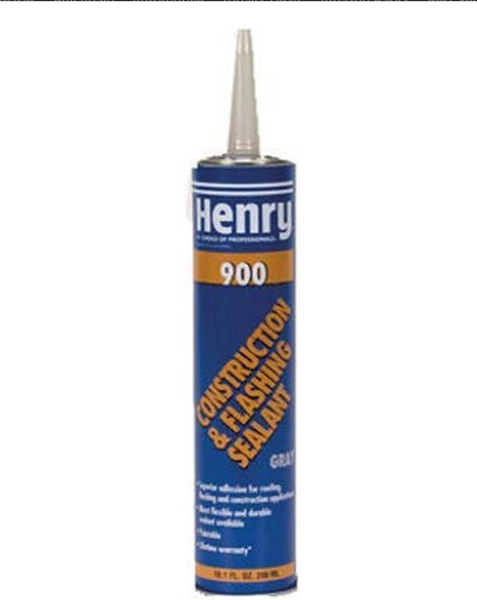 HENRY HE900204 900 Series Flashing and Construction Sealant, Gray, Liquid, 10.1 oz Cartridge HENRY HE900204 900 Series Flashing and Construction Sealant, Gray, Liquid, 10.1 oz Cartridge