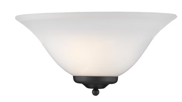 Golden Lighting Multi-Family 13.13-in W 1-Light Black Transitional Wall Sconce (BOX DAMAGE) Golden Lighting Multi-Family 13.13-in W 1-Light Black Transitional Wall Sconce (BOX DAMAGE)