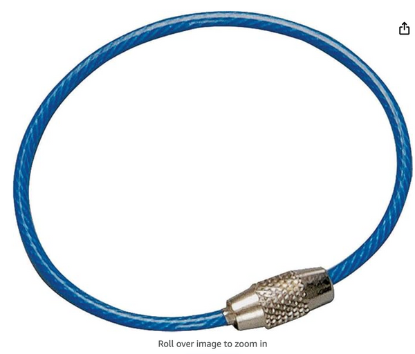 Hy-Ko Cable Key Ring