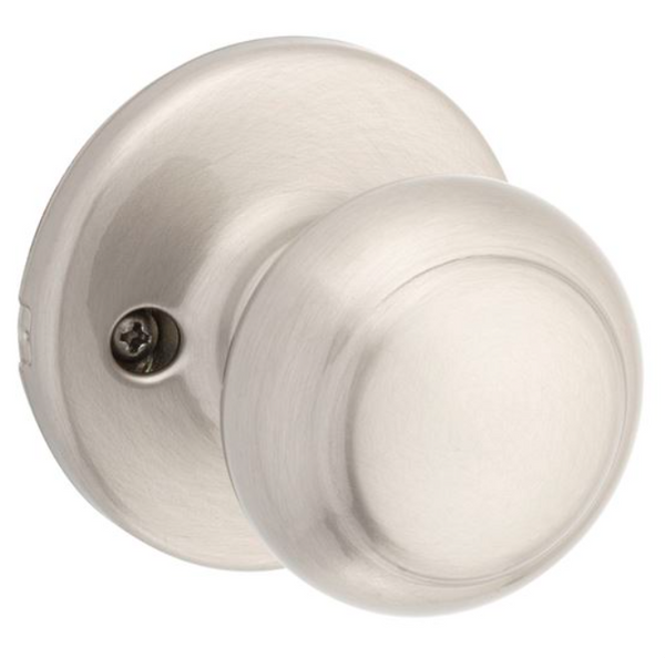 Kwikset Cove Dummy Knob Satin Nickel