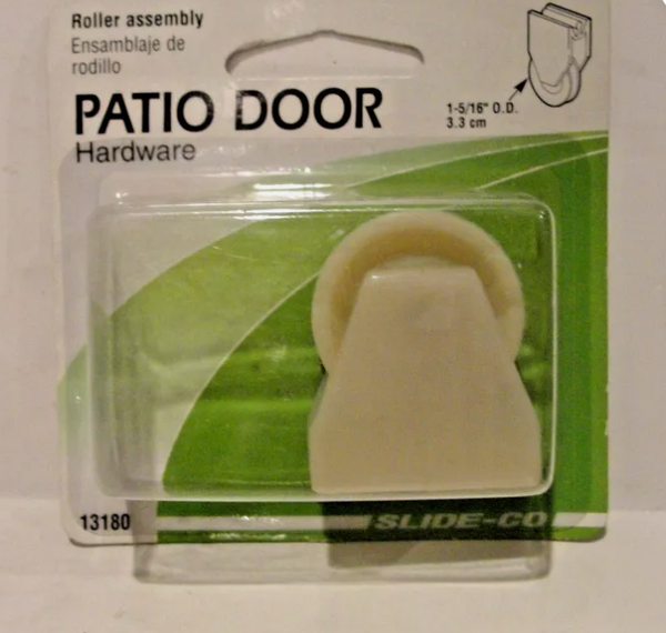Slide-Co 13180 Sliding Glass Door Roller Assembly, 1-5/16-Inch Slide-Co 13180 Sliding Glass Door Roller Assembly, 1-5/16-Inch