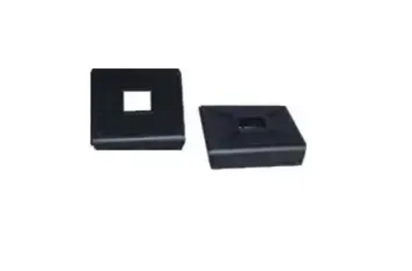Us Hardware RV-546B RV Sewer Hose Rubber Bumper Caps Black 2 Pack