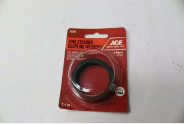 (2-Pk) Ace Hardware Sink Strainer Coupling Washer 1-1/2"