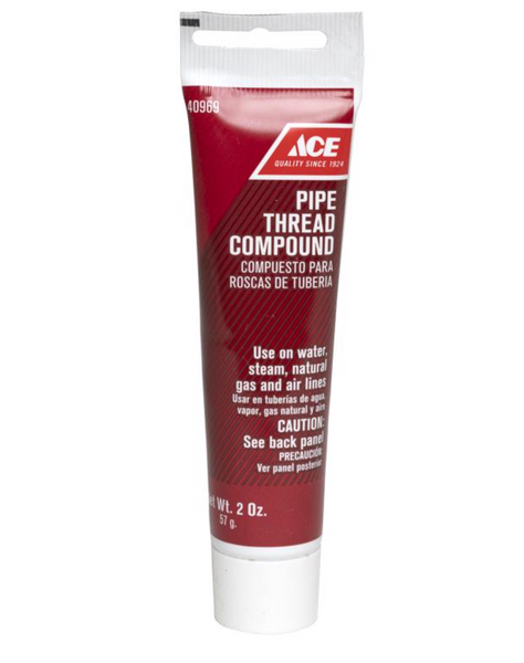 Ace Gray Pipe Thread Compound 2 oz