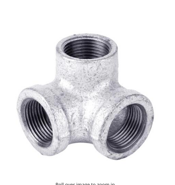 STZ Industries 311SOE-12 Side Out Elbow 1/2" FIP each X 1/2" D FIP each Galvanized Malleable Iron Galvanized STZ Industries 311SOE-12 Side Out Elbow 1/2" FIP each X 1/2" D FIP each Galvanized Malleable Iron Galvanized