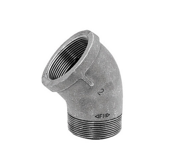 ANViL 8700128609 Street Elbow 1" FPT T X 1" D FPT Galvanized Malleable Iron Galvanized