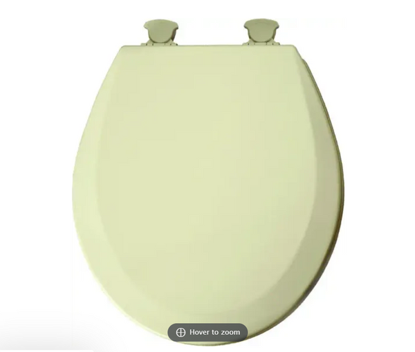 Mayfair 41EC 006/46EC Toilet Seat, Round, Molded Wood, Bone, Twist Hinge Mayfair 41EC 006/46EC Toilet Seat, Round, Molded Wood, Bone, Twist Hinge