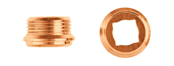 Ace For Kohler 1/2 in.-27 Brass Faucet Seat Ace For Kohler 1/2 in.-27 Brass Faucet Seat