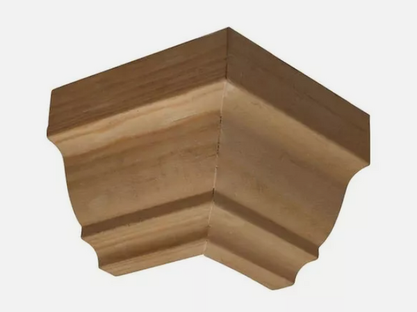 Slidefit corners were developed to make difficult and time consuming installation of mouldings much easier and faster by taking the guesswork and professional skill level out of the process of cutting, mitering, and coping of crowns. These unique patented corners allow for professional-looking results without the need for expensive tools and exact cuts or perfect measurements. Paint or stain, and prestained nail holes before installing. Simply slide your crown into the block and secure using 2-in to 2-1/2-in finish nails.

Pine outside corner crown block

Use with crown moulding profile WM51

Slide one end of the moulding into the corner, slide the other end into the corner and nail into place

Can be painted or stained to match existing decor

Eliminate the need for difficult miter or compound miter cuts