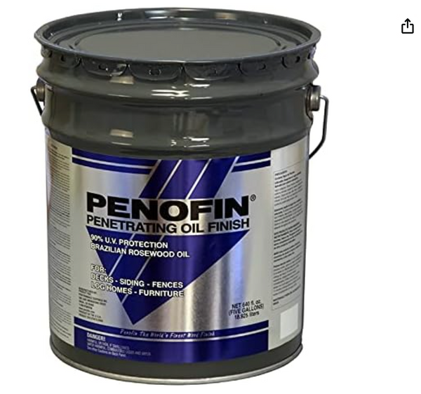 Penofin Blue Semi-Transparent Western Red Cedar Wood Stain 5 gal. Penofin Blue Semi-Transparent Western Red Cedar Wood Stain 5 gal.