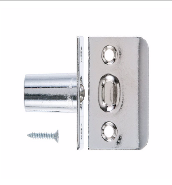 Ace panel clips are perfect for securing your storm door's removable screen or glass panel inserts.
Easy installation


Recommended for use when the catch is mounted in the jamb
Easy to install
