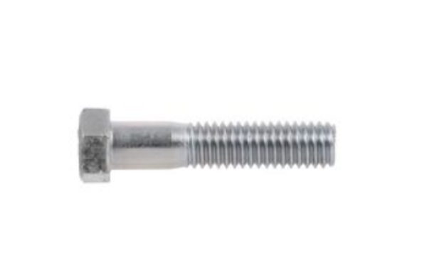 Made Using Grade 5 Steel: Appropriate for most general use (match with Grade 5 washers and nuts)
Partially Threaded Shank: Allows for a firmer grip between objects and less shear movement.
Corrosion-Resistant Finish: Heat-treated zinc combines lasting durability with solid corrosion protection
High-Torque Design: Hex cap head and machine threads combine to offer higher torque capability.
Pre-Drilling Recommended: For installation, drill a hole in the material that matches the diameter of the bolt
1/2-13 x 5 In.
25 pieces