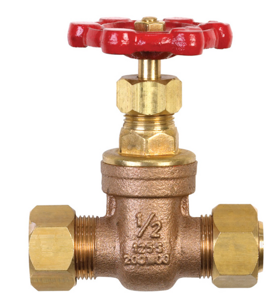 B & K Gate Valve 1/2 in. x 1/2 in. Gate Copper B & K Gate Valve 1/2 in. x 1/2 in. Gate Copper