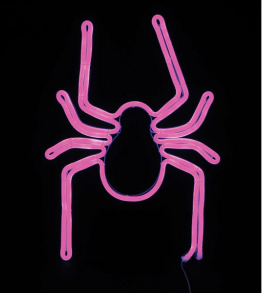Celebrations Neon Spider Halloween Decoration