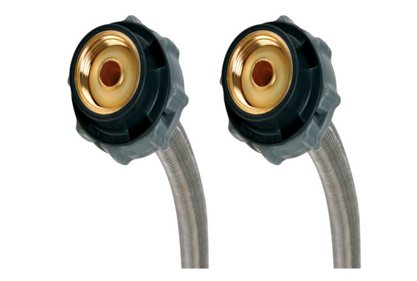 Fluidmaster Click Seal 1/2 in. FIP X 1/2 in. D FIP 20 in. Stainless Steel Supply Line Fluidmaster Click Seal 1/2 in. FIP X 1/2 in. D FIP 20 in. Stainless Steel Supply Line