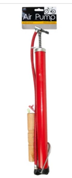 Air Pump with Wood Handle