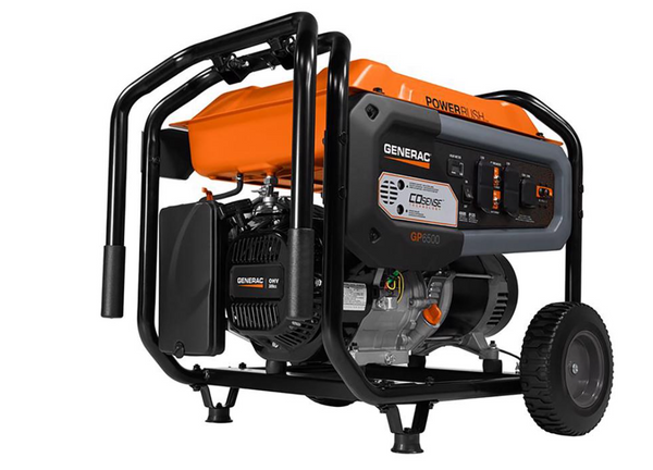 Generac GP Series 6500 W 120/240 V Gas Portable Portable Generator 6500 W