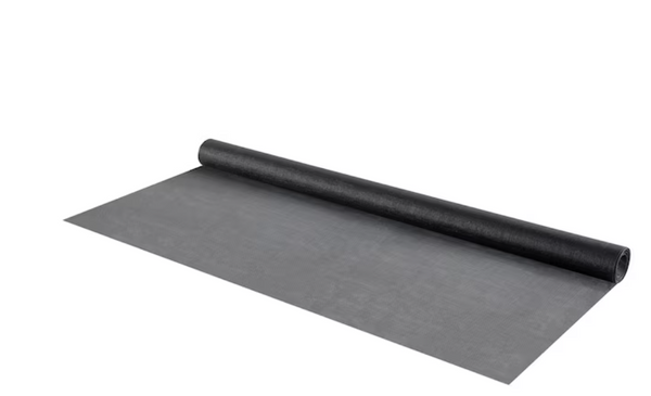 M-D Small Bug 3-ft x 7-ft Charcoal Fiberglass Screen Mesh