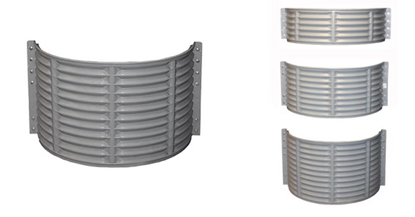 SHAPE PRODUCTS 37-in W x 16-in L x 24-in H Gray Plastic Window Well Area Wall