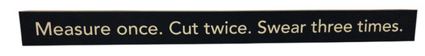 PLAQUE MEASR CUT SWR 24"