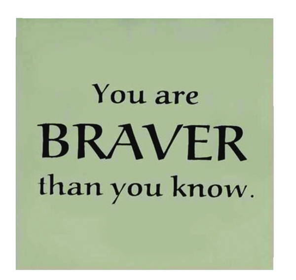 HLMRK BRAVER THAN U KNOW