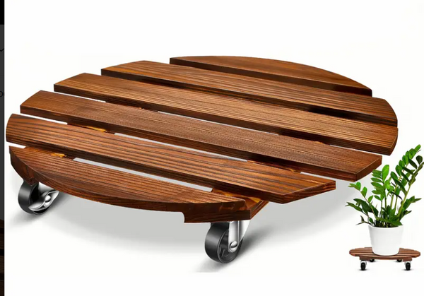 Wooden Plant Dolly