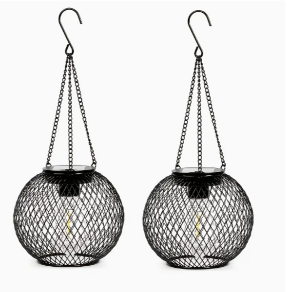 SOLAR LANTERN OUTDOOR (2-PACK) – Decorative Waterproof Solar Lights for Garden, Patio