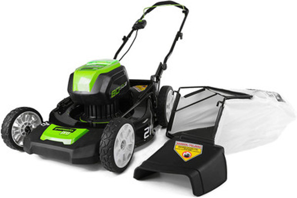 GREENWORKS PRO 80V 21" LAWN MOWER (TOOL ONLY) – 3-in-1 Cordless Electric Mower for 1/2 Acre Lots